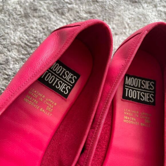 Mootsies Tootsies hot pink ballet flats - Picture 4 of 7